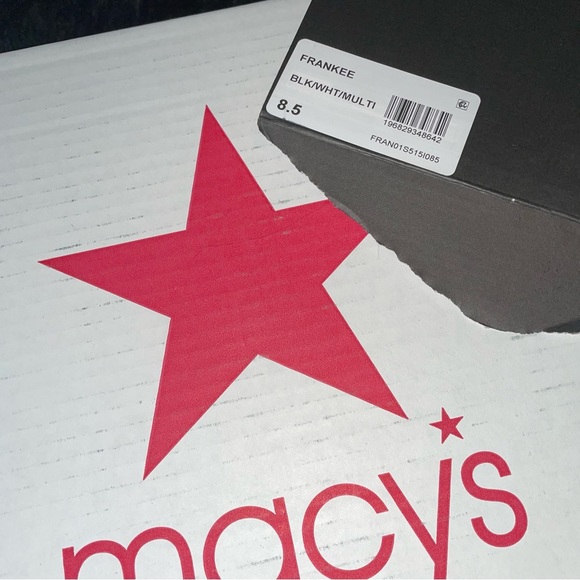 Betsey Johnson Frankee bead embellished platform sandals, size 8.5, NIB - Picture 12 of 12